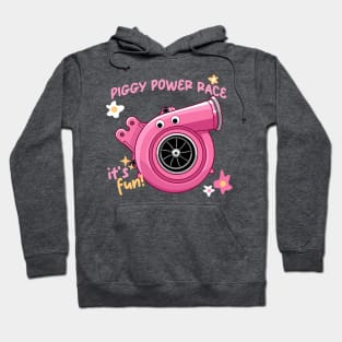 Piggy Turbo "Piggy Power Race" Hoodie